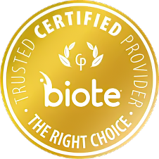 Trusted Certified Provider | biote | The Right Choice