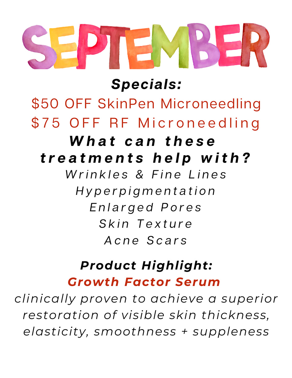 Specials August 2025