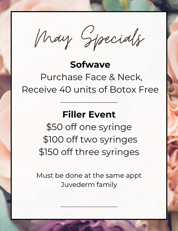 Specials May  2026