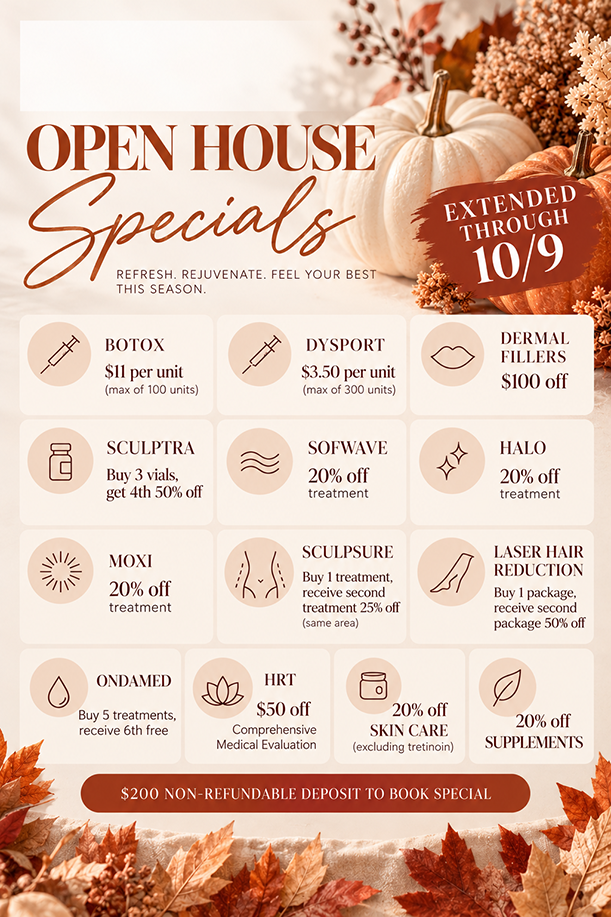 Specials October 2026